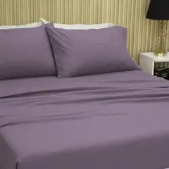 MY HOME STORE - Semijuego Sábana Bougainvillea Purpura