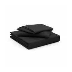 MY HOME STORE - Semijuego Sábana Bougainvillea Negro