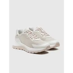 CALVIN KLEIN - Tenis gris runner lace up mesh