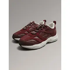 CALVIN KLEIN - Tenis rojo retro con monograma