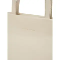 TOMMY HILFIGER - Bolso beige tote minimalista