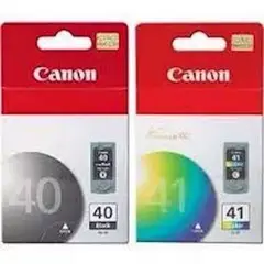 CANON - CARTUCHOS 40 NEGRO - 41 COLOR