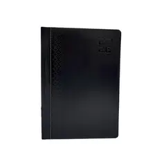 GENERICO - Agenda Diaria Gerencial Negro Con Planeador Mensual 2026