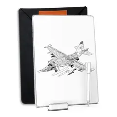 CHINA GLAZE - Pizarra Magnética Blanca Tipo Drafting Board A3 De 20 Pulgadas