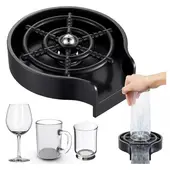 CHINA GLAZE - Lavadora Automática De Vasos Tazas Y Copas Para Cocina Y Hogar