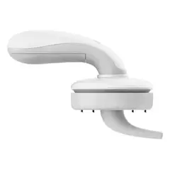 CHINA GLAZE - Aspiradora Mini Recargable Para Teclados Cajones Y Superficies Pequeñas Gris