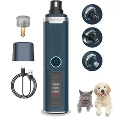 GENERICO - Limador De Uñas Eléctrico Para Mascotas SMEHNSER M8 Profesional Seguro y de Bajo Ruido