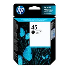 HP - CARTUCHO 45 NEGRO