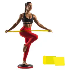 INNOVALL - Banda Elástica De Estiramiento 150 Cm Rehabilitacion Yoga Amarillo