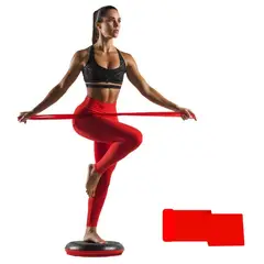 INNOVALL - Banda Elástica De Estiramiento 150 Cm Rehabilitacion Yoga Rojo