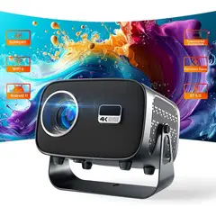 COLME TECHNOLOGY HOME - Proyector 4K Inteligente A10 Android Smart TV 500 Ansi Lumen
