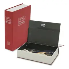 GENERICO - Caja Fuerte Menor Camuflado Libro Diccionario Metálica Llave