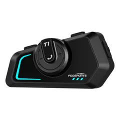 GENERICO - Intercomunicador Casco Moto Fodsports T1 Bluetooth 54