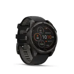 GARMIN - Smartwatch Fenix 8 de 51 mm pantalla zafirada y carga solar color negro