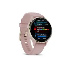 GARMIN - Smartwatch Venu 3S con pantalla de 41 mm amoled color rosa