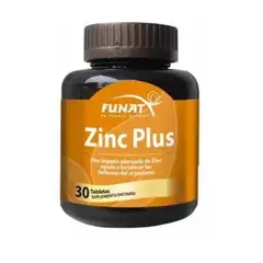 FUNAT - SUPLEMENTO DIETARIO CON ZINC X 30 TABLETAS/ ZINC PLUS -
