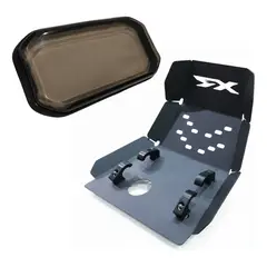 GENERICO - Pechera Cubrecarter Para Honda Xr 190 Y Protector Tacometro