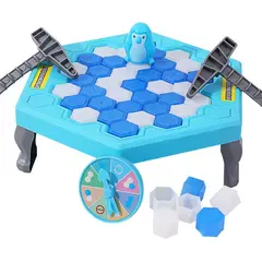 GENERICO - Juego De Mesa La Trampa Del Pinguino Familiar 2-4 Jugadores