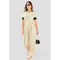 ATYPICAL - Conjunto Mujer Crema 113185