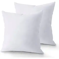 GENERICO - Relleno de Cojín 50x50 cm - 2 Unidades Para Sofá o Cama