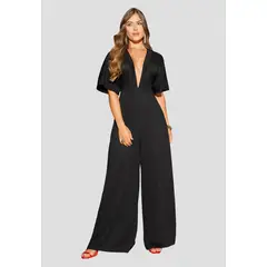 MARKETING PERSONAL - Enterizo Largo Mujer Negro Mp 107316