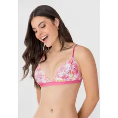 FORMAS INTIMAS - Bralette Mujer Magenta Vivo Fi 113035