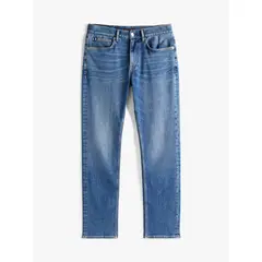 TOMMY HILFIGER - Jeans negro de corte recto