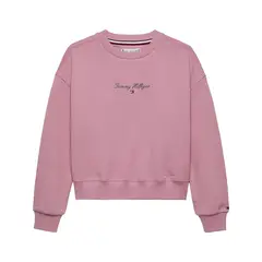 TOMMY HILFIGER - Saco rosado con logo script