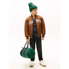 TOMMY HILFIGER - Jeans negro Para Niño rectos negros con efecto lavado