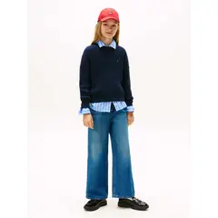 TOMMY HILFIGER - Jeans azul oscuro mabel con logo