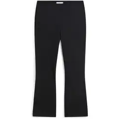 TOMMY HILFIGER - Pantalón negro ponte kick flare