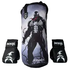 GENERICO - Kit Saco y Guantes Boxeo Infantil Entrena como un Superhéroe