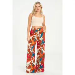 RAGGED - Pantalon mistik Cafe caramelo