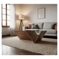 22 GRADOS DECORACION - Mesa de centro Equinox 100cm x 50cm Roble