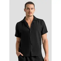MARKETING PERSONAL - Camisa Hombre Negro Mp 113054