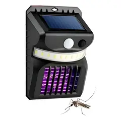 TECNOHOGAR JS - Lampara Solar Mata Zancudos Mosquitos Insectos Exteriores