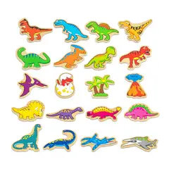 VIGA - Dinosaurios Magnéticos para Niños 20 Pzs