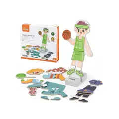 VIGA - Muñeco Magnético para Vestir Niño