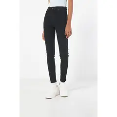 KOAJ - Jean jegging super tiro alto negro MUJER