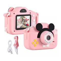 GENERICO - Camara Digital Para Niños Full Hd 1080p Fotografía Rosada