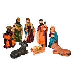 INFANTOYS - Pesebre Navideño 8 Piezas