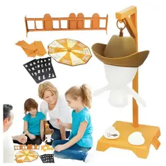 AMERICAN GENERICS - Juego de Mesa Ahorcado 3D Hankman Glow W-001