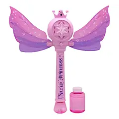 AMERICAN GENERICS - Varita Princesas Burbujero con Luces y Sonidos Juguete Infantil