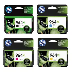 HP - JUEGO 964XL NEGRO Y 964XL COLORES