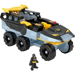 IMAGINEXT - Figura Vehiculo Luces y Sonidos DC Batman - Tanque transformable