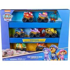 PAW PATROL - Set Vehiculos Ruedas de rescate Pup Squad & Roxi