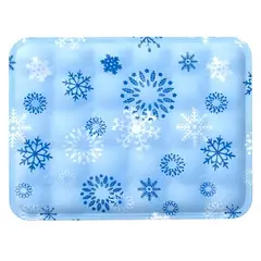 GENERICO - Cama De Gel Refrigerante Para Mascotas Azul claro 40x50