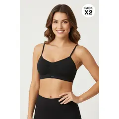 LILI PINK - Paquete x2 top tecnología sin costuras