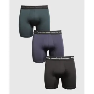 PAT PRIMO - Boxer X3 Para Hombre Filete Medio Color Negro Marca Patprimo #44420003