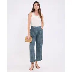 PATPRIMO - Pantalon Estampado  Para Mujer Verde